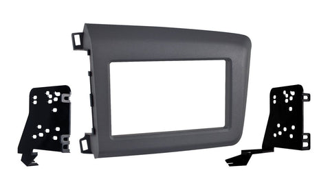 Metra Electronics 95-7881G Double-DIN Radio Installation Dash Kit Fits Select 2012 Honda Civic