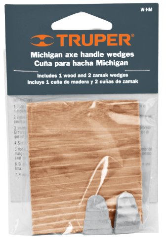 Truper 33948 One Wood Two Steel Wedge Kit for Axes