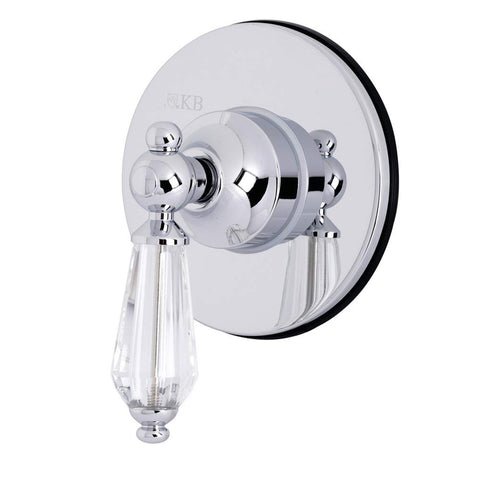 Kingston Brass KS3031WLL Wilshire Three-Way Diverter Valve with Trim Kit, Polished Chrome