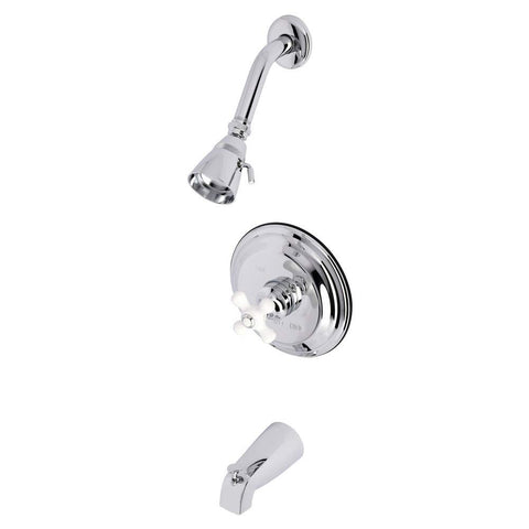 Kingston Brass KB3631PXT Single-Handle Pressure Balanced Tub and Shower Faucet, Trim Only in Polished Chrome