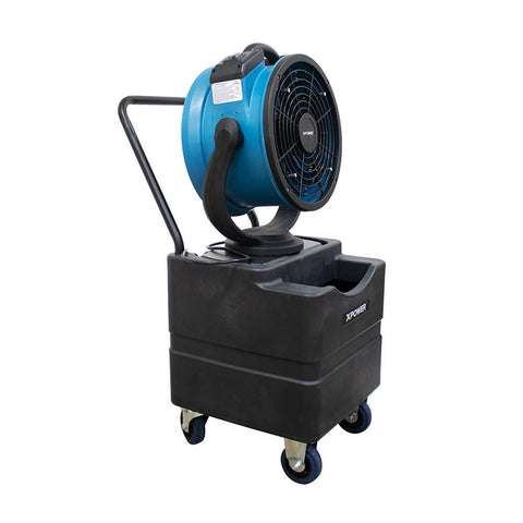 Xpower FM-88WK Misting Fan w/WT-45 Mobile Water Reservoir Tank