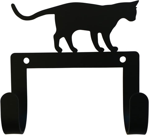 Village Wrought Iron Pet Cat Leash & Collar Wall Hook
