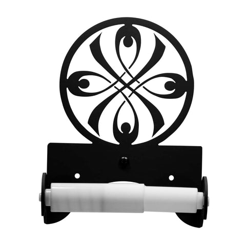 Village Wrought Iron Traditional Style Ribbon Tissue Holder