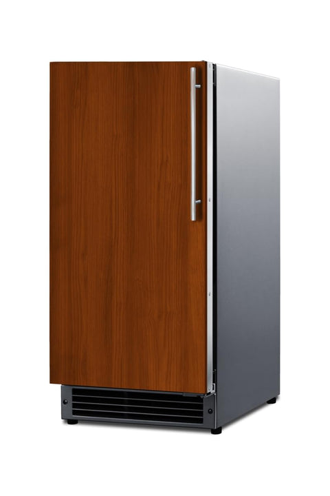 Summit Appliance BIM26H32IF 15 Inch Wide 25 lb. Drain-Free Icemaker ADA Compliant (Panel Not Included) (32 Inch- ADA Height LHD)