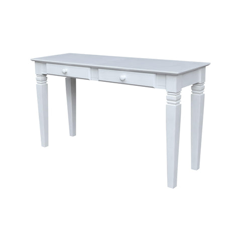 International Concepts Wood Java Console Table with 2 Drawers