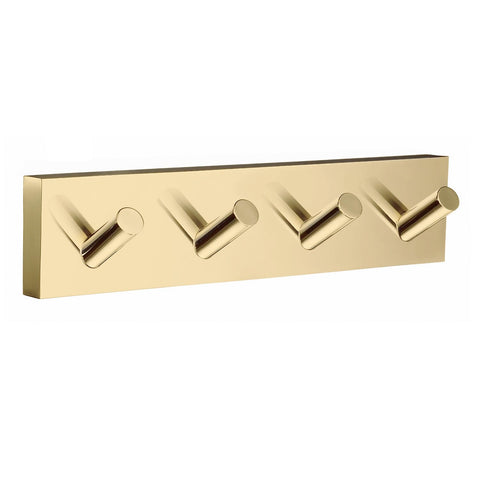 Smedbo SME_RV359 Towel Hook Quadruple, Polished Brass
