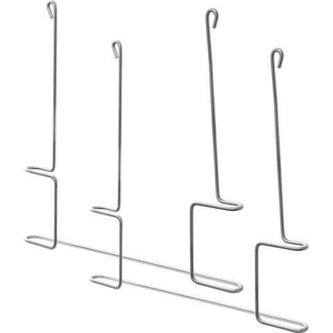 Buyers Products 400BZ Galvanized Anti-Sail Brackets for 20 Inch Mud Flaps Heavy-Duty Bolt-On Steel Splash Guard Supports for Dump Trucks Flatbeds and Box Vans