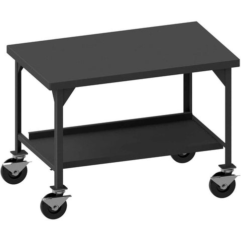 Durham HDWBM-3672-8PHSB-95 Mobile Workbench, Side Brakes, 72 x 36