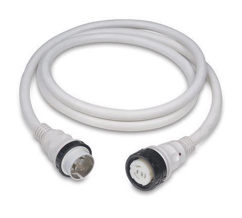 Marinco 6152SPPW-25 Cordset, 50A 125/250V, 25', White