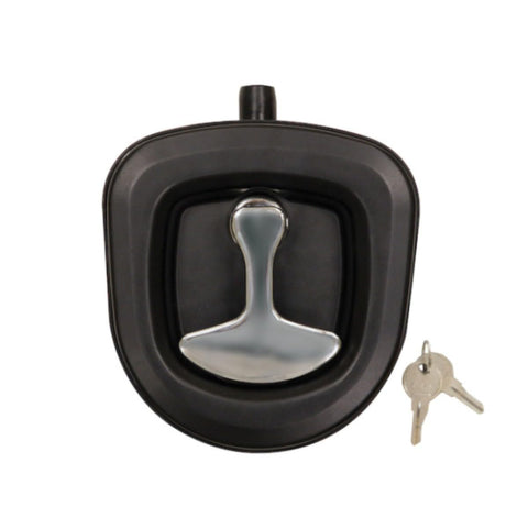 Buyers Products LL9000 Single Point Compression Latch For Underbody Truck Tool Box With Blind Studs, 1/2 Inch Gasket and Cylinder With Keys, Replacement Latch For L8816 and L3890RLS Truck Boxes
