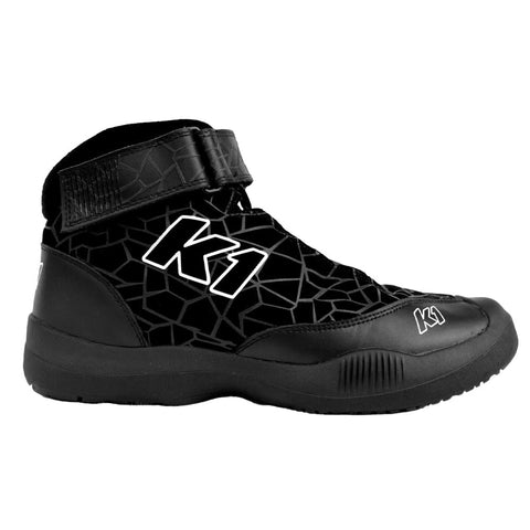 K1 Race Gear K1 Versus Nomex® Pit Crew Shoe - SFI 3.3/5 - Black - Size 11