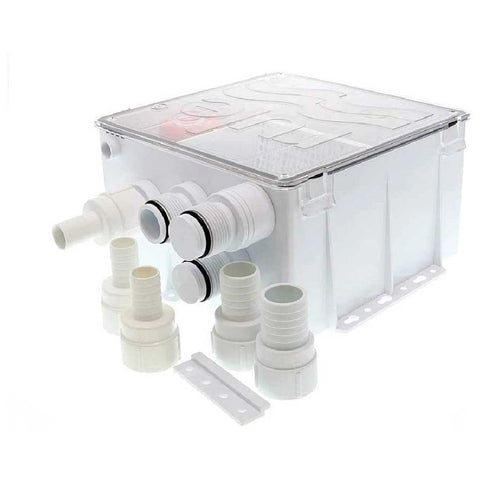 Rule Shower Drain Box w/800 GPH Pump - 24V