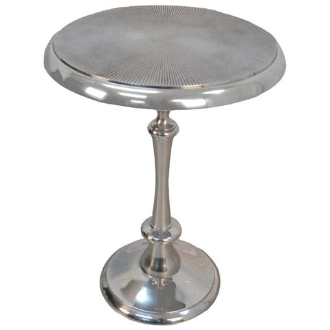 Ashley Metal Accent Table - Aluminum