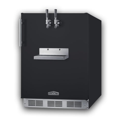 24 Inch Wide Front Tap Built-In Beer Kegerator