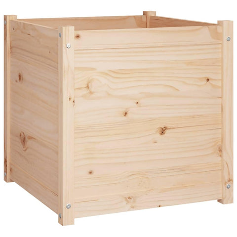 Garden Planter 60x60x60 cm Solid Pinewood