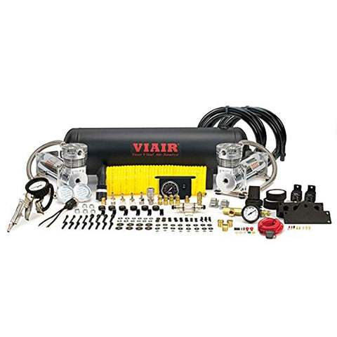 Tools VIAIR 20022 Dual Stealth Black 480C Onboard Air System (200 Psi, 3.53 CFM, 40 Amp, 12V, 2.5 gal.