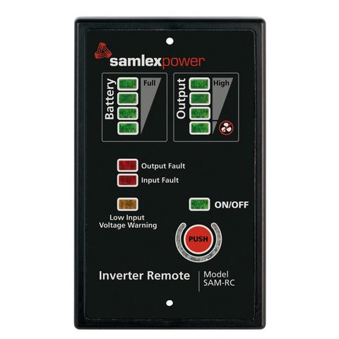 Samlex America Solar SAM-RC SAM Series Optional Remote Control, Black