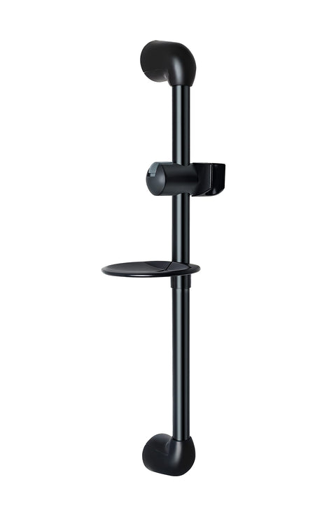 Dura Faucet DF-SA300P-MB RV Height and Angle Brass Adjustable Shower Slide Bar for Handheld Shower Head Wand - Wall Mount Holder