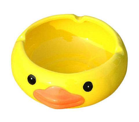 PANDA SUPERSTORE Creative Duck Ceramics Ashtrays Cute Home Decoration Ashtrays