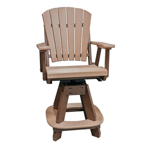 American Furniture Classics OS Home and Office 130-C-CTB Counter Height Swivel Arm Chair