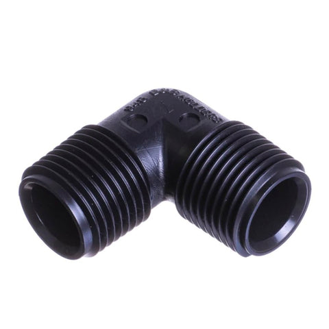 90 Degree Elbow with 1/2" MPT x 1/2" MPT