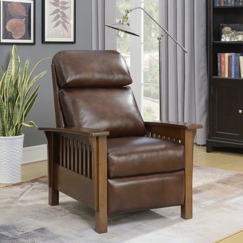 BarcaLounger Mission Recliner (Wenlock-Fudge)