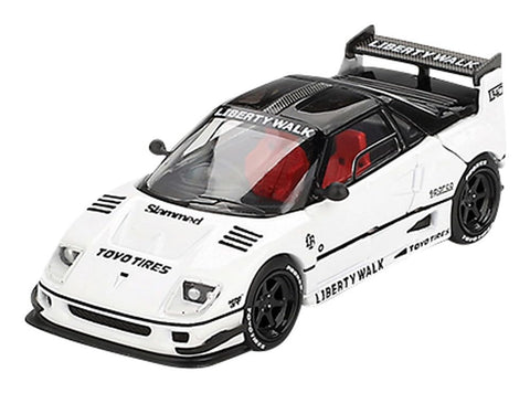 MINI GT 1/64 AZ-1 Liberty Walk LB40 Tokyo Auto Salon 2024 White (Right Handle) Finished Product MGT00953-BL MGT00953