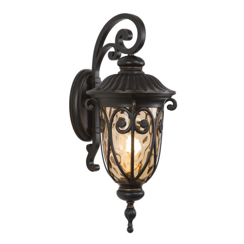 Yosemite Home Decor FL519LDORB Viviana Collection Eleven-Inch Fluorescent Exterior, 1-Light Wall Sconce/27.5, Oil-Rubbed Bronze, 107 Piece