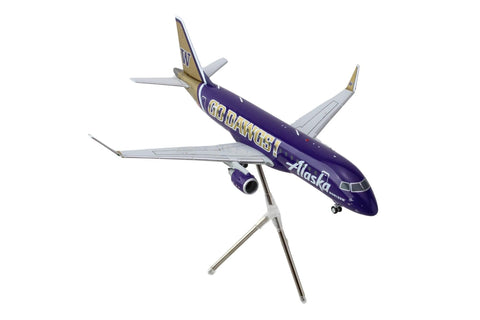 GeminiJets G2ASA1287 Alaska Airlines Embraer 175 Go Dawgs N662QX; Scale 1:200