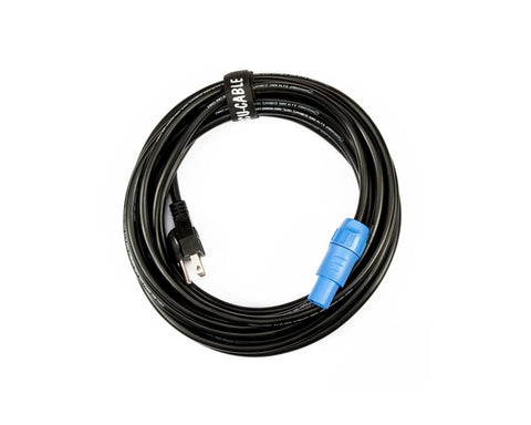 Accu-Cable SMPC25 25 Foot Locking Power Connector To Edison Power Cable ADJ