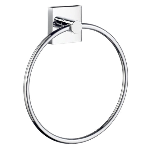 Smedbo SME, Polished Chrome RK344 Towel Ring, 17 x 17 x 4 cm