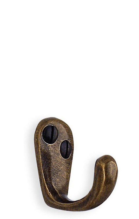 Smedbo COAT HOOK SINGLE ANTIQUE BRASS