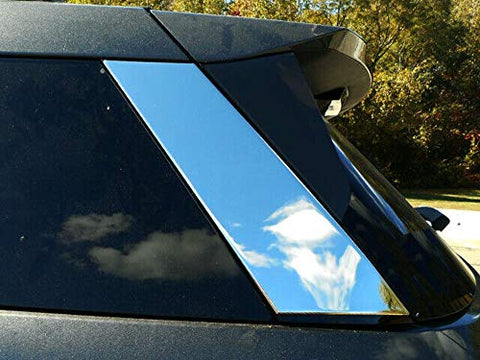 QAA is Compatible with 2020-2026 Ford Explorer 2 Piece Stainless Rear Window Trim RW60330