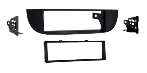 Metra Electronics 99-6515B Single DIN Dash Kit for Fiat 500 2012-Up, Black