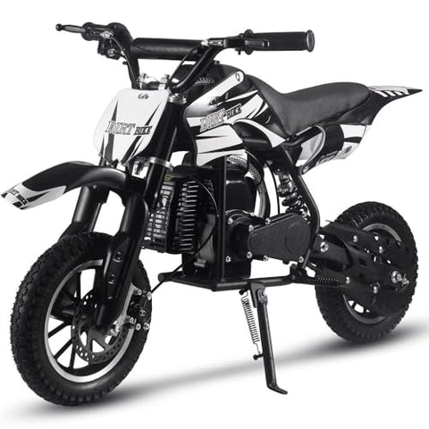 MotoTec DB-01 49cc 2-Stroke Kids Gas Dirt Bike Black