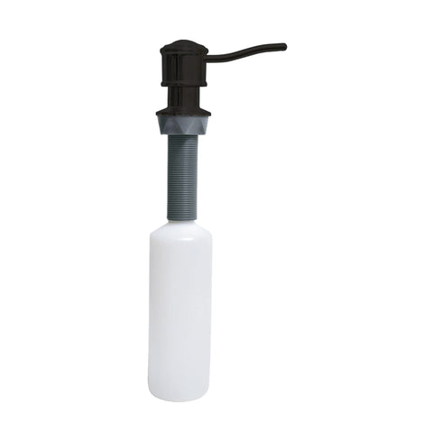 Danco 12032 Soap Dispenser with Curved Nozzle, Matte Black