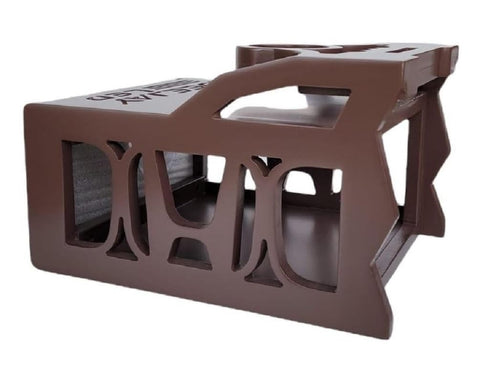 DEEJAY LED TBH1D3EQBNHONDA DJL One Din Two EQ Brown Paint Honda Stylish Wooden Controller Case for Mobile Competitions