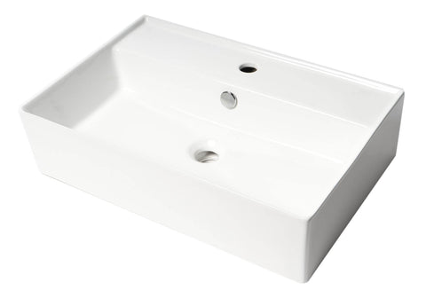ALFI brand ABC901-W Bathroom Sink, White