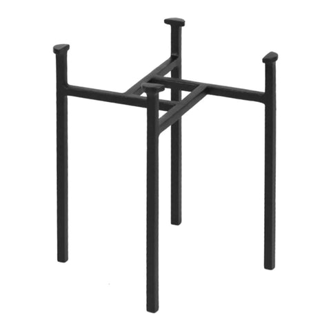 Oakestry Eileen Solaria Metal Plant Stand Decorative Indoor Outdoor Planter Riser for Home Garden Patio Balcony Durable Stable Rust Resistant Elegant Display Stand Modern Classic Design