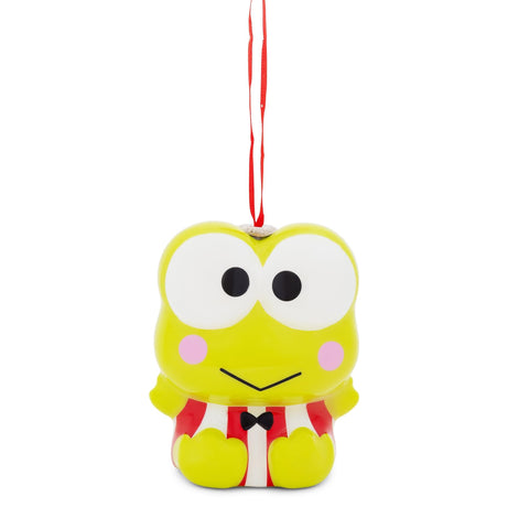 Sanrio Keroppi 4-Inch Shatterproof Decoupage Ornament | Festive Christmas Tree Decoration