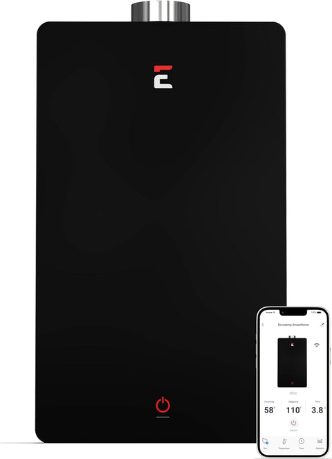 Eccotemp Smart Home SHLX-NG Indoor 4.5 GPM Natural Gas Tankless Water Heater