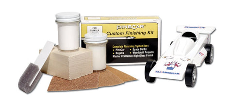 Pinecar 401 Finishing Kit Formula White