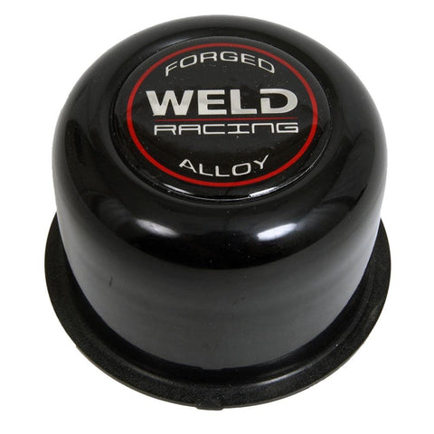 Weld Racing P605-5073B Black 3.16" OD x 2.20" Tall Push Thru 5-Lug Replacement Right Center Cap