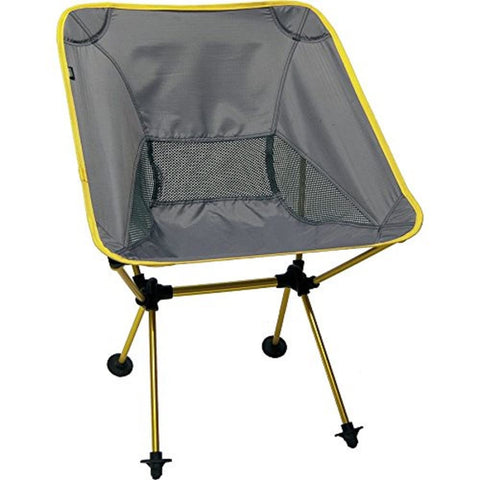 Travel Chair Joey Chair Folding Camping Chair Outdoor for Hiking Backpacking Lawn Beach Sports Lightweight Stable Portable Collapsible Camping Chair Outdoor Furniture, Yellow
