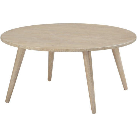 Moe's Home Collection Ariano Wood Coffee Table with Tapered Legs in Brown