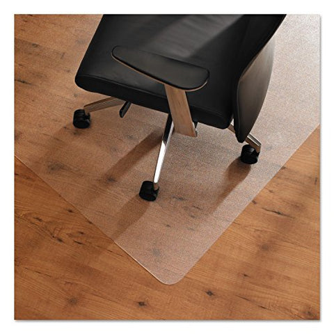 Cleartex Unomat Rectangular Chair Mat Hard Floors and Carpet Tiles - 48 x 53 inches