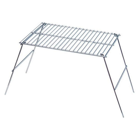 Rome 128 Pioneer Camp Grill, Chrome Plated Steel, 11-Inch x 16-Inch
