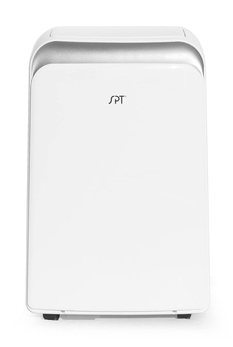 SPT WA-S8001E 12,000BTU Portable Air Conditioner – Cooling (SACC: 8,000BTU), with Cooling, Dehumidifying, Fan, White, Remote Control, 24-hr Timer, 17.9"W x 14.4"D x 27.6"H