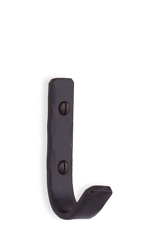 Smedbo B051 Coat Hook, Black Wrought Iron