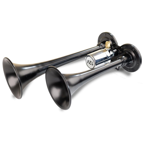 Kleinn Air Horns 101 Dual Air Horn - Black